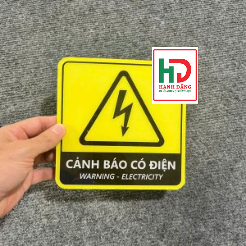 Biển Báo Cảnh Báo An Toàn Điện