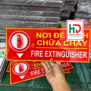 Biển Mica Chỉ Dẫn Phòng Cháy Chữa Cháy