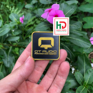 Tem Nhôm Ăn Mòn Logo Thiết Bị Âm Thanh