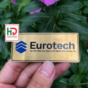 Tem Đồng Ăn Mòn Logo Doanh Nghiệp