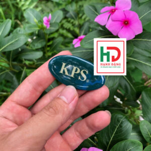 Tem Nhôm Đổ Keo Hình Elip